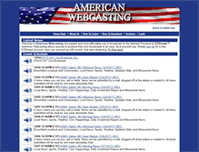 Tablet Screenshot of americacast.ezstream.com