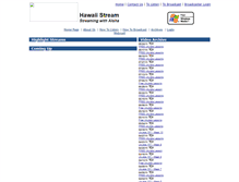 Tablet Screenshot of hawaii.ezstream.com