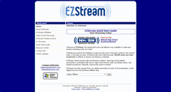 Desktop Screenshot of ezstream.com