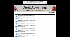 Desktop Screenshot of jockjive.ezstream.com